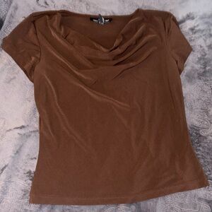 Brown business causal top